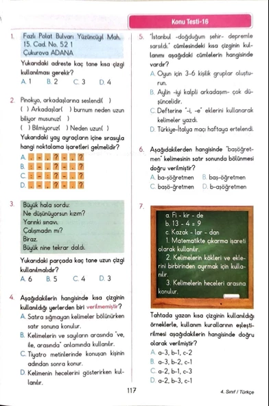 4.Sınıf İngilizce Destekle Komple Eğitim Seti - 1536 Sayfa - 12 Kitap - 5