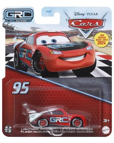 Cars Tekli Karakter Araçlar Lightning McQueen HTY00