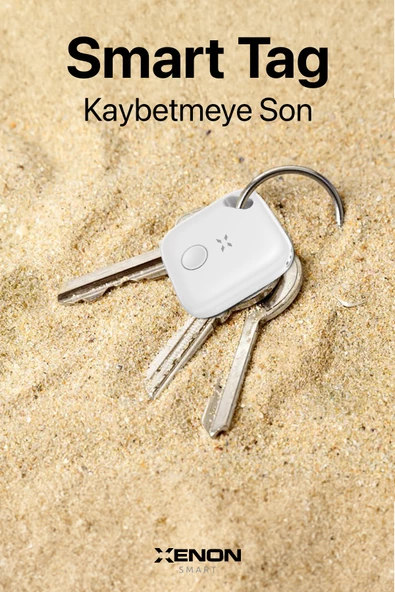 Xenon Smart Smart Tag Akıllı Takip Cihazı Beyaz  (Apple Lisanslı) - 2