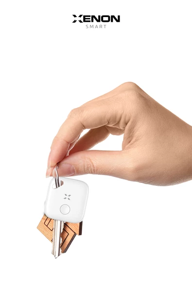 Xenon Smart Smart Tag Akıllı Takip Cihazı Beyaz  (Apple Lisanslı) - 4
