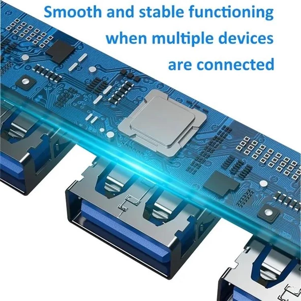 PrimeX PX-TYP060 4 Port Type-C USB3.0 Çoklayıcı, 4 Port Type C USB Çoklayıcı, Type C + USB3.0 Çoklayıcı - 2