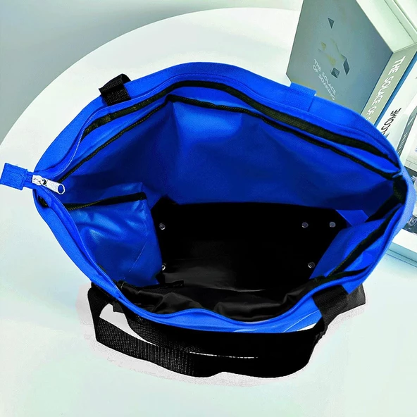 Valkyrie Katlanabilir Pazar Arabası Pazar Çantası Çok Amaçlı Çanta Tekerlekli Market Çarşı Arabası - 8