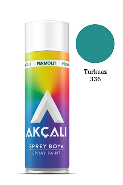 Akçalı Sprey Boya 336 Turkuaz 400ml