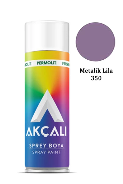 Akçalı Sprey Boya 350 Metalik Lila 400ml