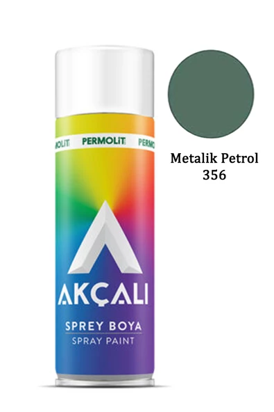 Akçalı Sprey Boya 356 Metalik Petrol 400ml