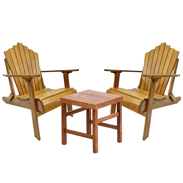 Salda Adirondack Katlanır Ahşap Bahçe Koltuğu - Katlanır Sandalye - Resim 5