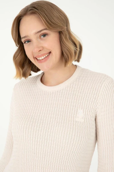 U.S. POLO ASSN. KADIN TRİKO KAZAK G082SZ0TK-000-1923734 - 6