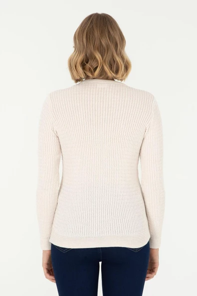 U.S. POLO ASSN. KADIN TRİKO KAZAK G082SZ0TK-000-1923734 - 9