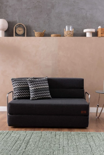 GOOD NİGHT 150cm Oskar Katlanır Yatak & Koltuk Yıkanabilir  Sırt Destekli ürün görseli