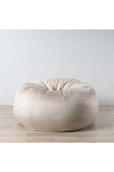 GOOD NİGHT 12 Renk Gök kuşağı Puf Armut Koltuk 100x100x50cm - 2