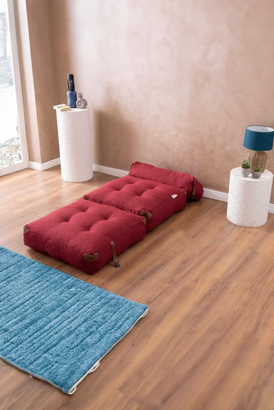 GOOD NİGHT Megano Tek kişilik Dolgulu Katlanır Koltuk & Yatak - Resim 4