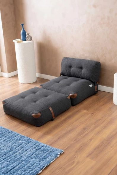 GOOD NİGHT Megano Tek kişilik Dolgulu Katlanır Koltuk & Yatak - 3