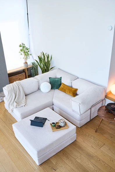 GOOD NİGHT Kanyon Yeni Nesil Çok Amaçlı Köşe Koltuk 1 Ürün 5 Modül - Resim 2