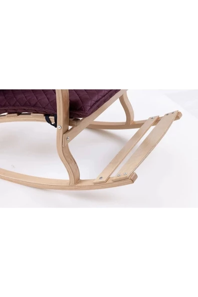 GOOD NİGHT Boyun Destekli Ortho Sallanır Sandalye Kapitone Sünger Minderli - 5