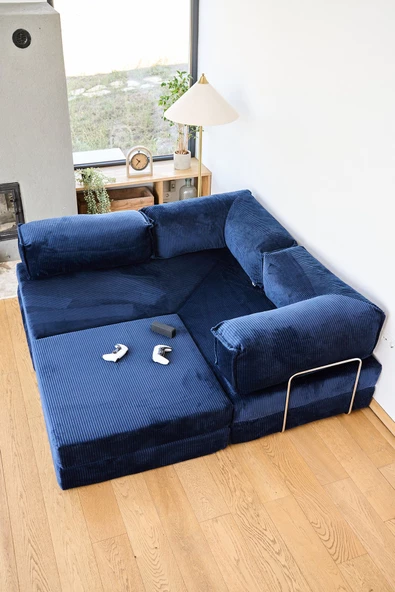 GOOD NİGHT Kanyon Yeni Nesil Çok Amaçlı Köşe Koltuk 1 Ürün 5 Modül - Resim 3