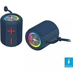 Shaza Taşınabilir Bluetooth Hoparlör Ipx6 Suya Dayanıklı - 6W Ses Çıkışı Mavi - 2
