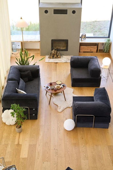 GOOD NİGHT Venom Çok Amaçlı Modüllü Koltuk & Kanepe & 3 Lü Koltuk & L Koltuk