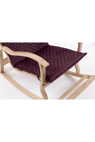 GOOD NİGHT Boyun Destekli Ortho Sallanır Sandalye Kapitone Sünger Minderli - 2