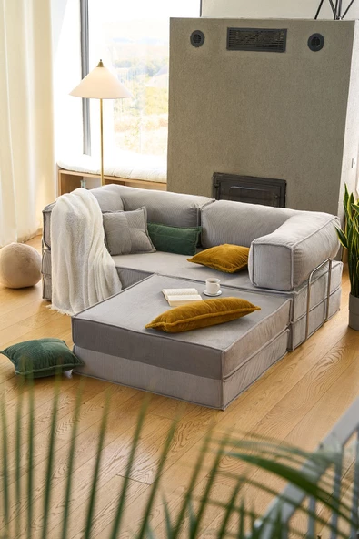 GOOD NİGHT Venom Çok Amaçlı Modüllü Koltuk & Kanepe & 3 Lü Koltuk & L Koltuk - 4