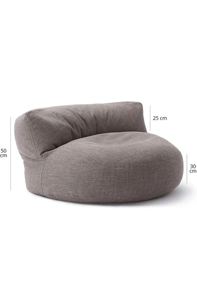 GOOD NİGHT Twist Tv Koltuğu Dolgulu Yeni Nesil Puff - 2