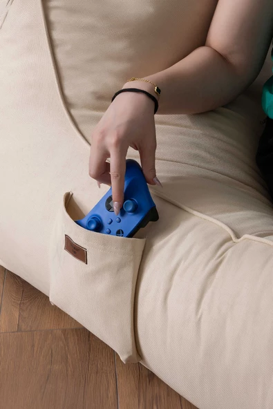 GOOD NİGHT Yıkanabilir Mocca Tv koltuğu & Oyun Koltuğu - 2