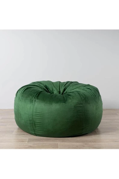 GOOD NİGHT 12 Renk Gök kuşağı Puf Armut Koltuk 100x100x50cm