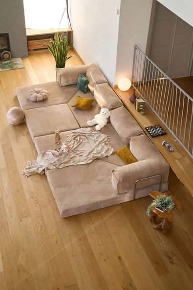 GOOD NİGHT Kanyon Yeni Nesil Çok Amaçlı Köşe Koltuk 1 Ürün 5 Modül - Resim 6