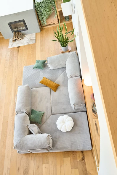 GOOD NİGHT Kanyon Çok Amaçlı Köşe Koltuk - 5