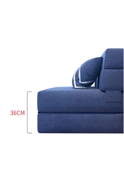 GOOD NİGHT Twix Çift Kişilik Katlanır Yataklı Koltuk 120cm - 5