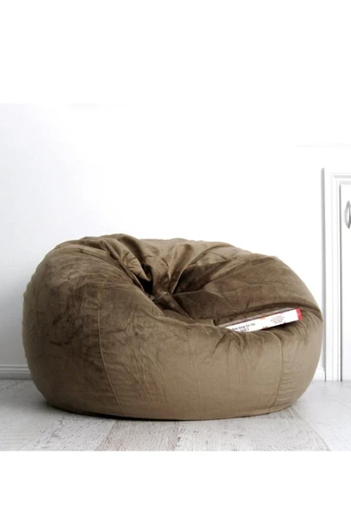 GOOD NİGHT 12 Renk Gök kuşağı Puf Armut Koltuk 100x100x50cm - 2