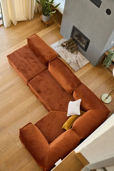 GOOD NİGHT Kanyon Yeni Nesil Çok Amaçlı Köşe Koltuk 1 Ürün 5 Modül - Resim 3