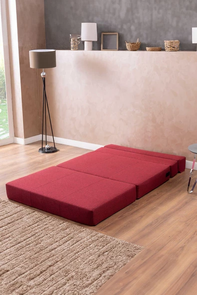 GOOD NİGHT Oskar Çift Kişilik 120cm Destekli Katlanır Koltuk & Yatak - 4