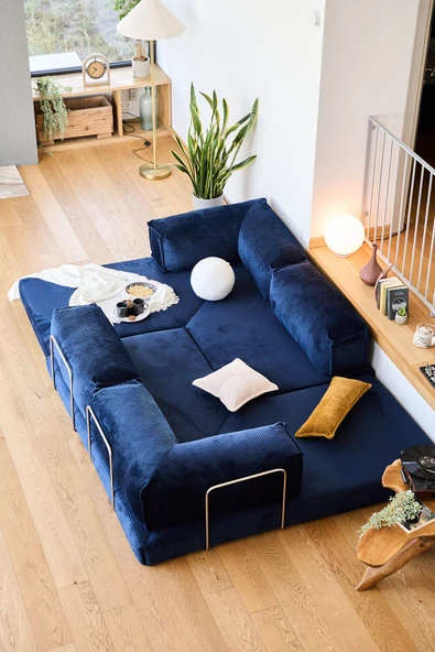 GOOD NİGHT Kanyon Yeni Nesil Çok Amaçlı Köşe Koltuk 1 Ürün 5 Modül - Resim 8