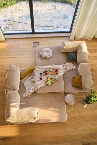 GOOD NİGHT Kanyon Yeni Nesil Çok Amaçlı Köşe Koltuk 1 Ürün 5 Modül - Resim 5