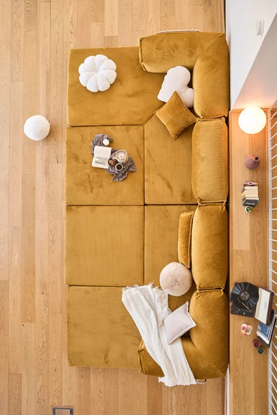 GOOD NİGHT Kanyon Yeni Nesil Çok Amaçlı Köşe Koltuk 1 Ürün 5 Modül - Resim 8