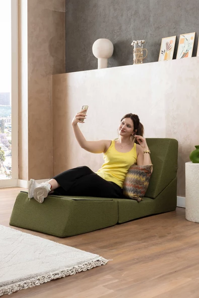 GOOD NİGHT Canga Tek Kişilik Çok Amaçlı Tekli Berjer - 2