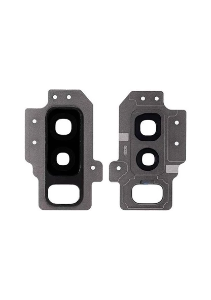 Gmr Samsung Uyumlu S9 Plus G965 Arka Kamera Camı Lens Çerçeveli siyah ürün görseli 1