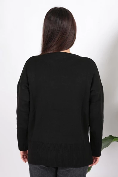 FASHION FRIENDS KADIN BİSİKLET YAKA TUNİK 24K0263K1 - 4