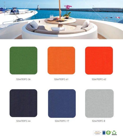 Çamlıca Alüminyum Bahçe Koltuğu -Ahşap Desenli Tekli Koltuk, Minderli - 6