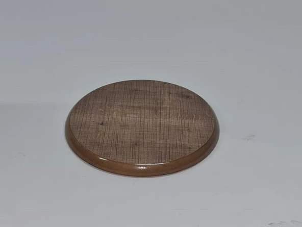 Tekerleksiz Kaplamalı Ahşap Saksı Altlığı Damacana Tüp Saksı Sehpası 30cm - 4