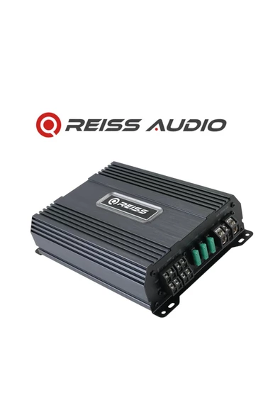 Reiss Rs-Z200.4d 4kanal Profesyonel Oto Amfi Anfi 2 Ohm 300w X 4ch-4 Ohm 200w X 4ch--600w X 2ch 4ohm