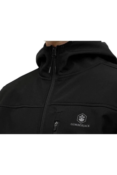 Lumberjack ML BSC SFTSHELL 1GT16 4PR 101816321 Erkek Mont Siyah S-XXL - 3