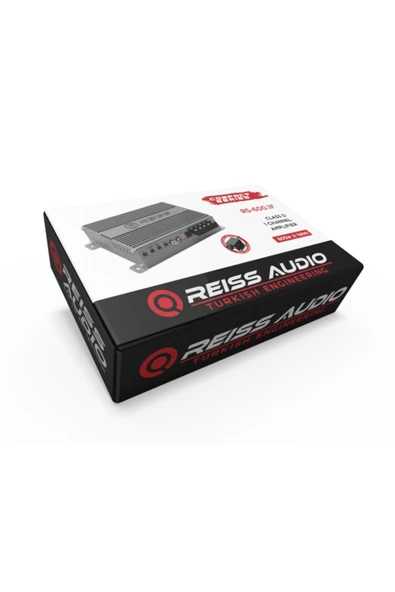 REISS AUDIO Rs-600.1f 600.1 Mono Anfi Dijital Bas Kontrollu. - Resim 4