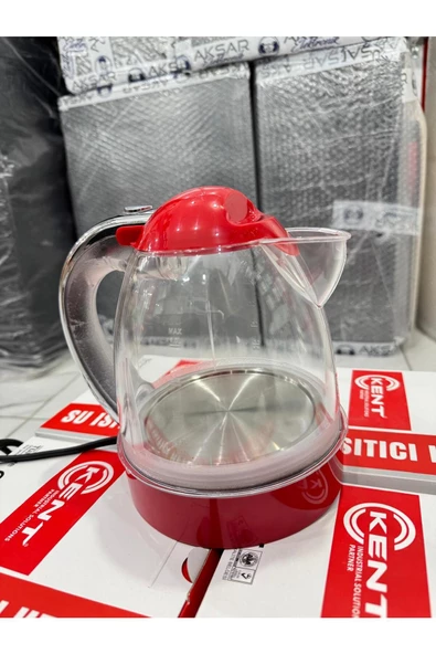 Reiss Kent 24 Volt 1litre Oto Su Isıtıcı 24v Kettle Büyük Boy Ketil Termostatlı Işıklı Yeni Seri - 2