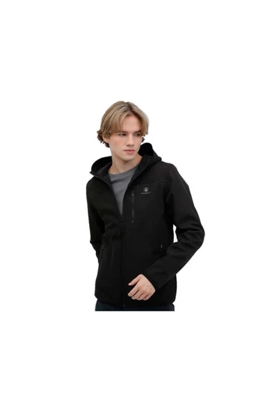 Lumberjack ML BSC SFTSHELL 1GT16 4PR 101816321 Erkek Mont Siyah S-XXL - 4