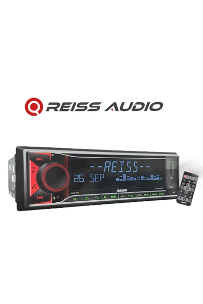 Reiss Rs-mx81dsp 3amfi Çıkışlı Profesyonel dsp işlemcili Oto Teyp rgb ışıklı Bluetooth-Usb tesisat teyibi