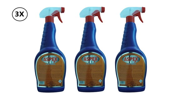 Aspex Mutfak Yağ Çözücü Sprey 750 Ml X 3 Adet - 2