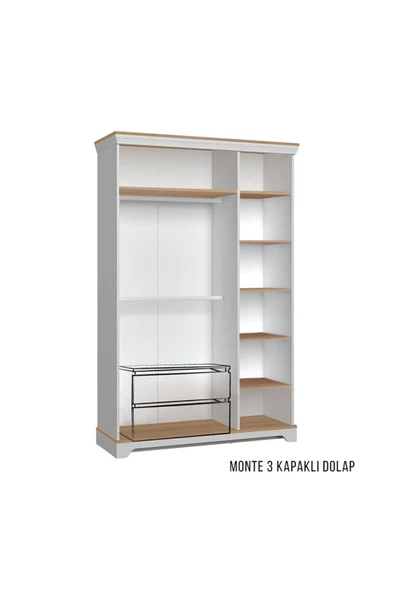 Dolap İçi Çekmece Modülü Sedef Krem - 2