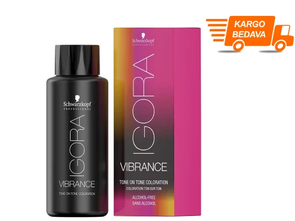 7 ADET Igora Vibrance 4-0 Kahve Saç Boyası