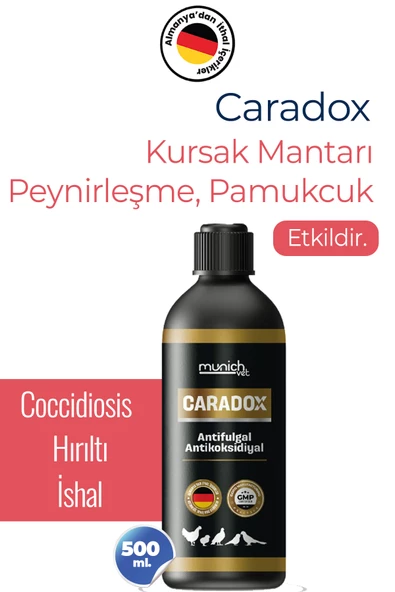 Munich Vet Caradox Kursak Mantarı - Ağızdan Peynirleşme - Kuruma - Hırıltı Ürünü 500 ml